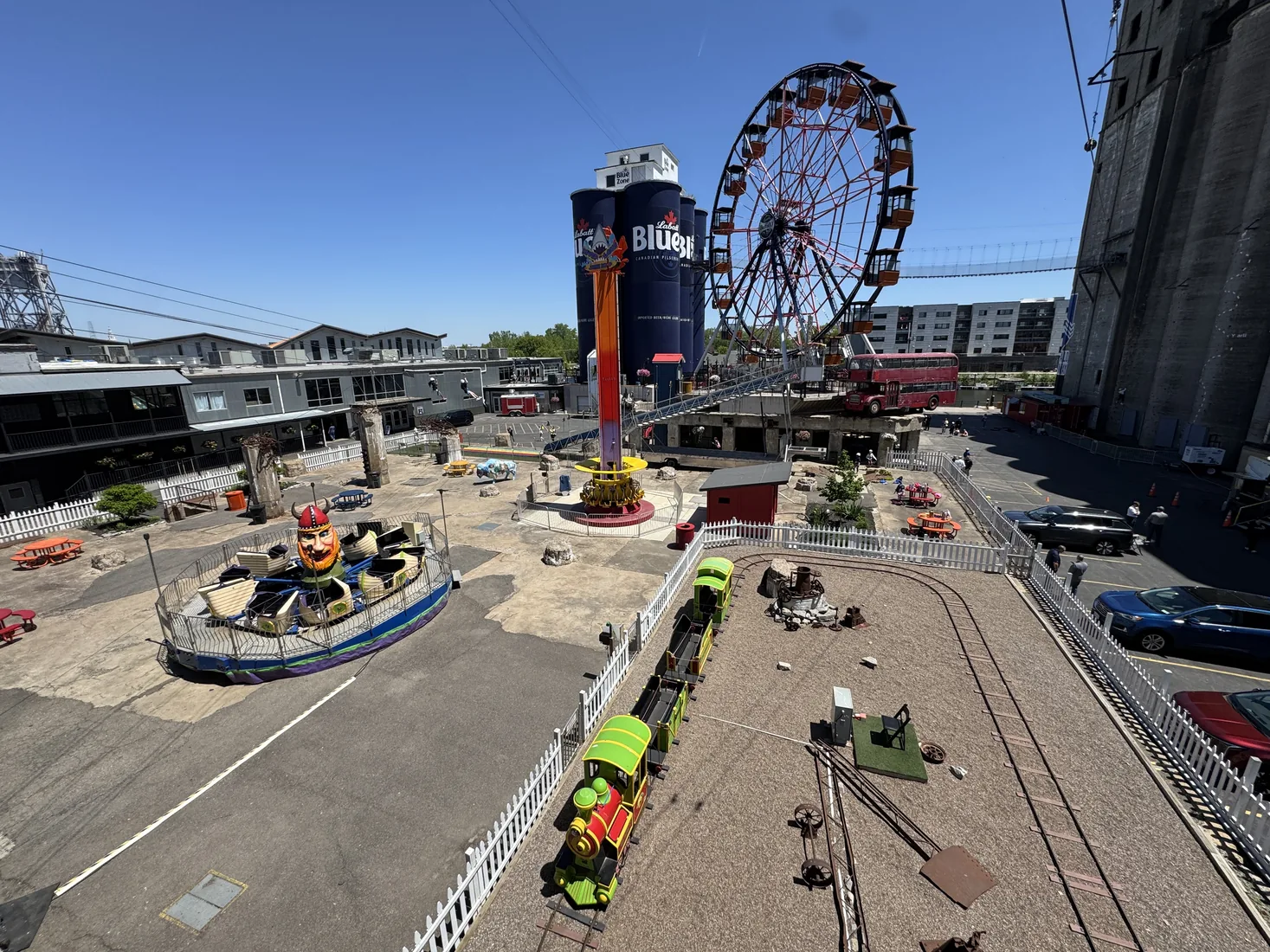 Riverland rides and full RiverWorks campus activities