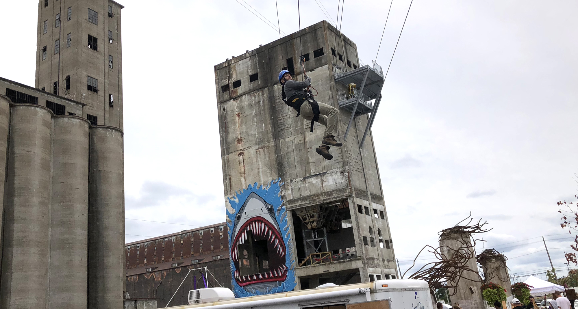 Zipline over the Buffalo River